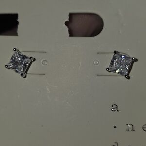 Elegant Sterling Silver Stud Earrings